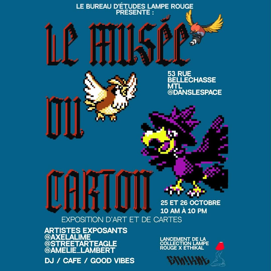 Le Musée du Cartoon Flyer